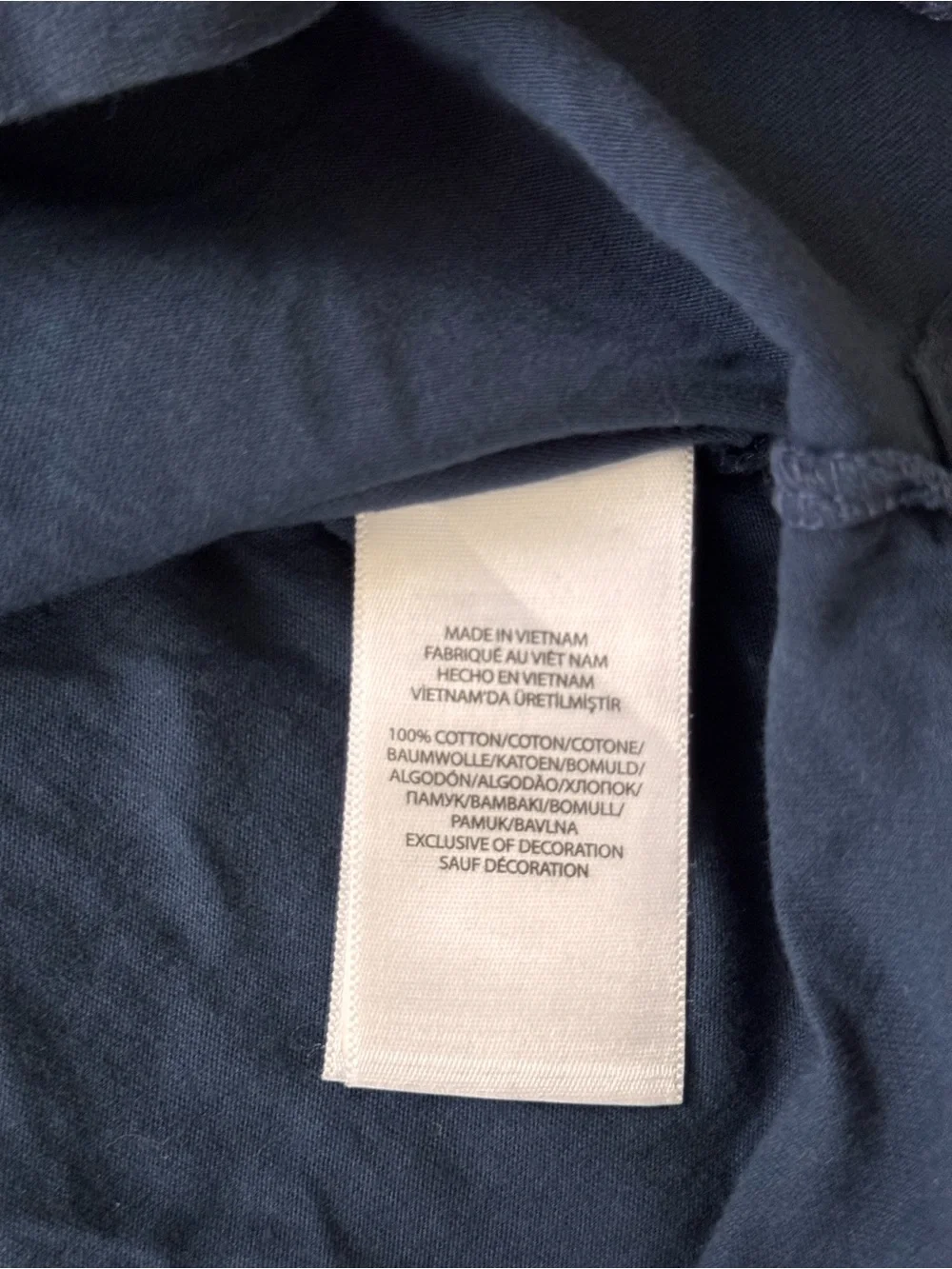 Polo Ralph Lauren navy classic fit short-sleeve polo shirt- Size M
